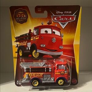 Disney Pixar - Cars Race & Rescue Red 1:55 Scale